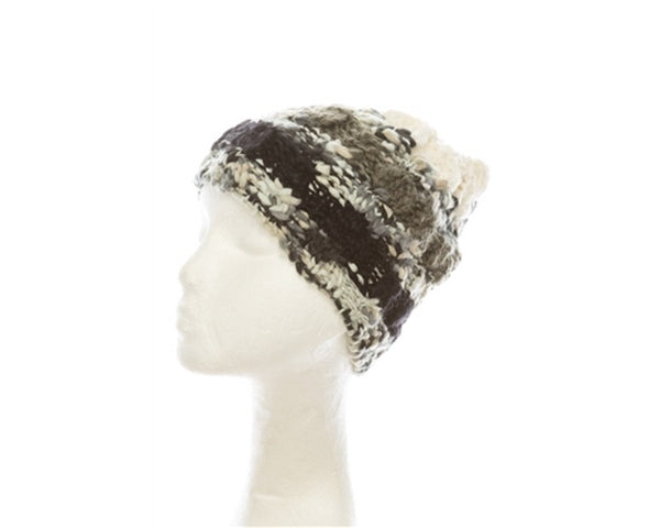 A849-CHUNKY KNIT HAT & SCARF