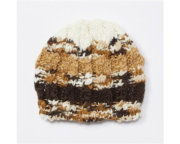 A849-CHUNKY KNIT HAT & SCARF