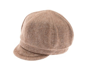 A142-KID'S WOOL BLEND CABBIE CAP