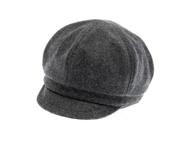 A142-KID'S WOOL BLEND CABBIE CAP