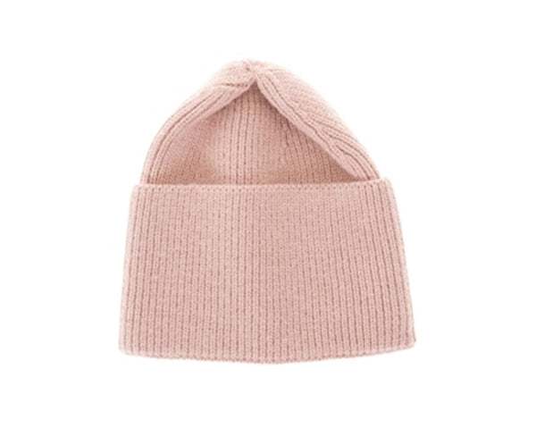 A024-WIDE CUFF LUREX BEANIE