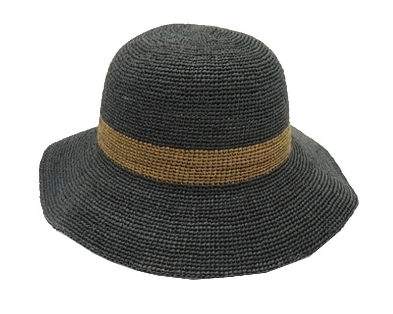 A477-ULTRAFINE CROCHET BUCKET HAT