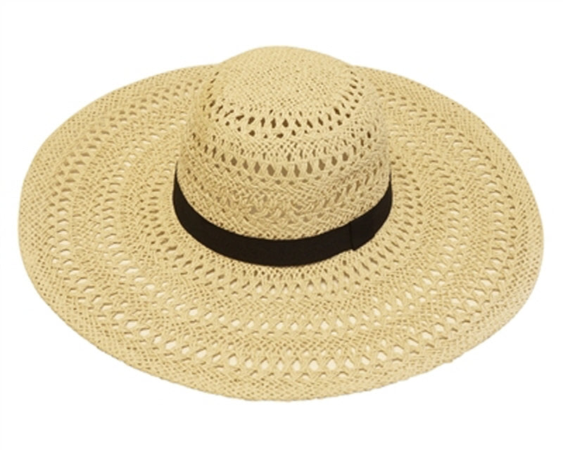 A269-PEEKABOO TOYO SUN HAT W/ BAND