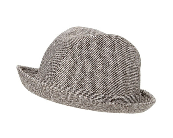 A178-ROUND BRIM FEDORA