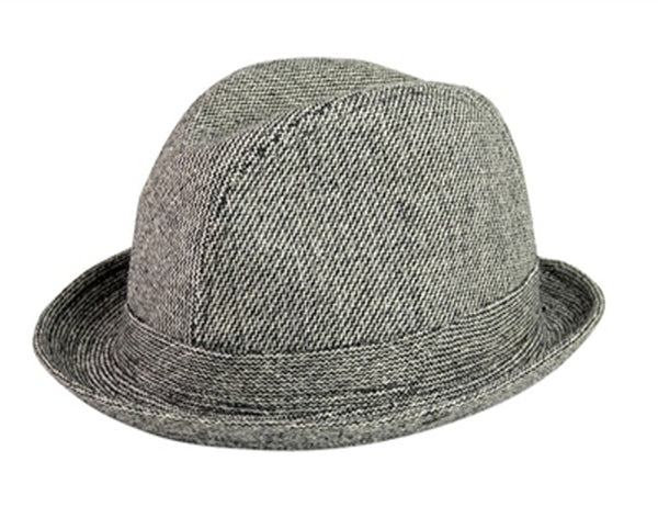 A178-ROUND BRIM FEDORA