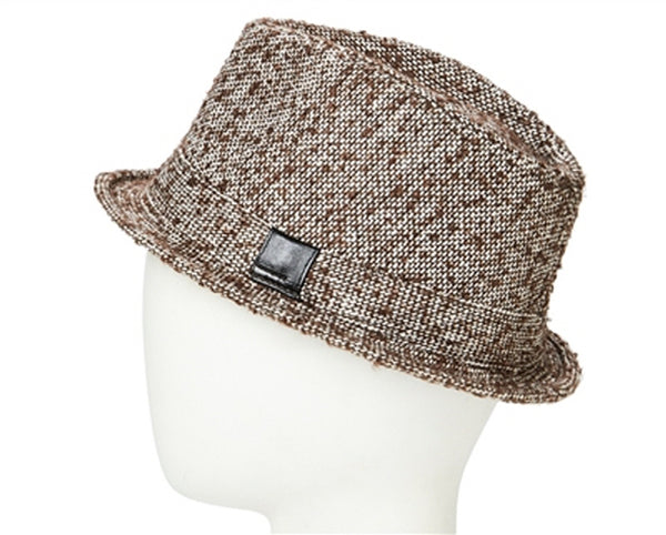 A164-TWEED FEDORA