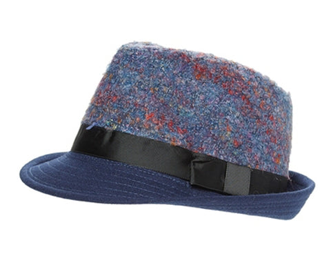 A188-NUBBY SPACE-DYED FEDORA