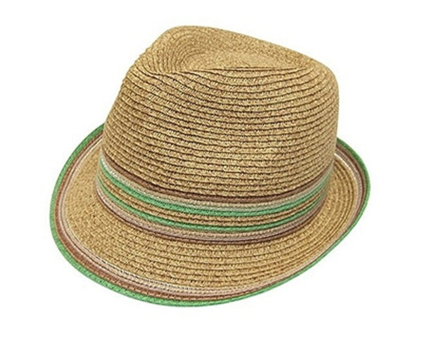 A611-STRAW FEDORA HATS