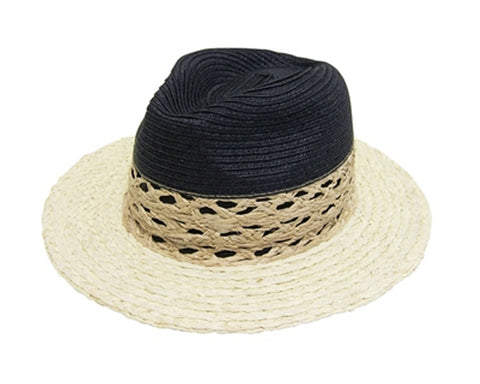 A546-RAFFIA SECTIONAL PANAMA HAT