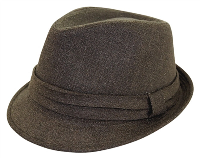 A194-FEDORA WITH FOLDED BAND