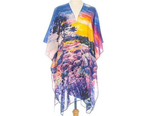 A773-LAVENDER FIELD KIMONO