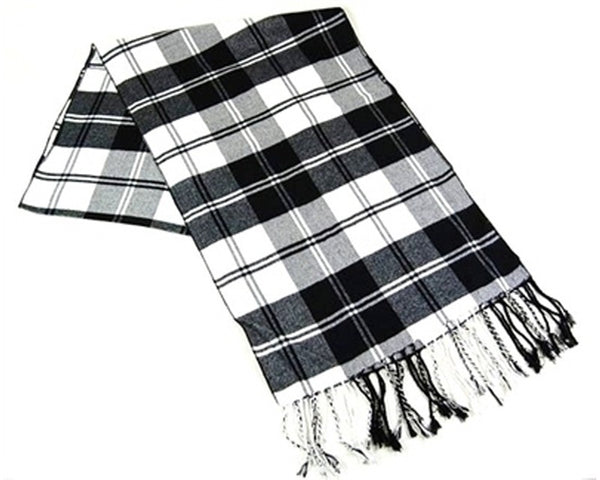 A802-SOFT PLAID SCARF