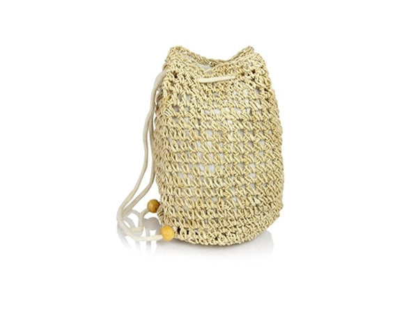 A897-BOHO STRAW BACKPACK