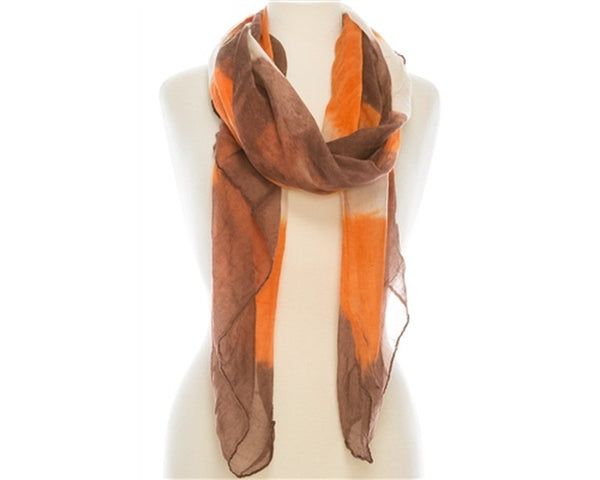 A852-PAINTED COLORBLOCK SCARF