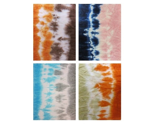 A819-TIE-DYED CRINKLE SCARF