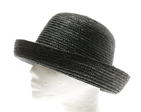 A643-WHEAT STRAW TURN-UP HAT