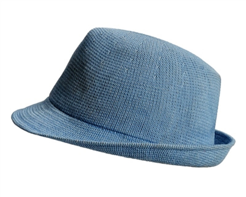 A195-KNITTED FEDORA