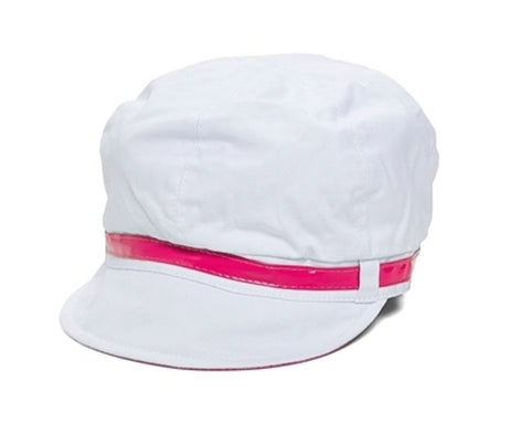 A672-PAINTERS CAP WITH COLOR TRIM