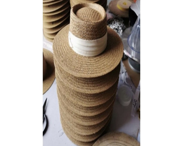 QN1001-HAND WOVEN STRAW HAT FOR WOMEN