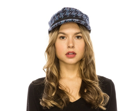 A214-HOUNDSTOOTH CADET CAP