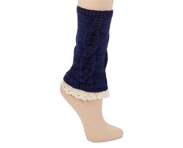 A060-MARLED LACE BOOT CUFFS (1 PAIR)