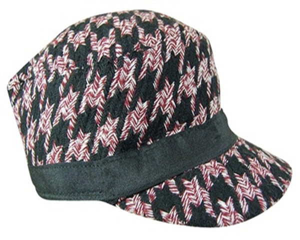 A214-HOUNDSTOOTH CADET CAP