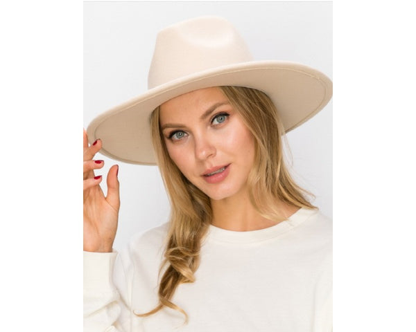 QN3173B-WIDE BRIM DANDY PANAMA HAT WITH FAUX BELT