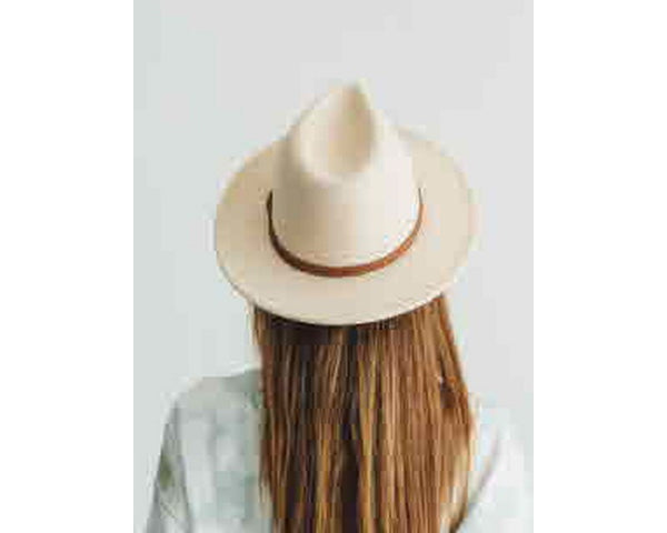 QN3172-FLAT BRIM FEDORA FASHION HAT