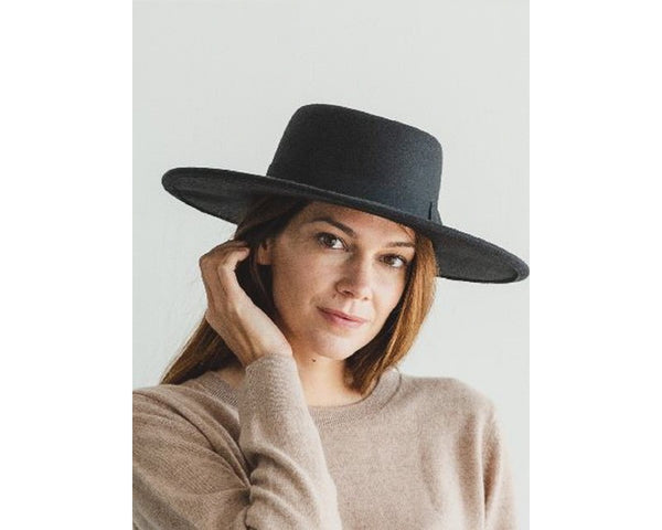 QN3174-WIDE BRIM BOATER HAT