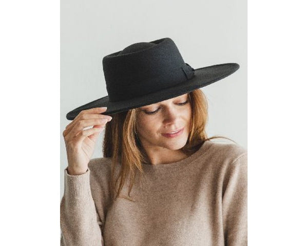 QN3174-WIDE BRIM BOATER HAT