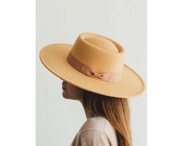 QN3174-WIDE BRIM BOATER HAT