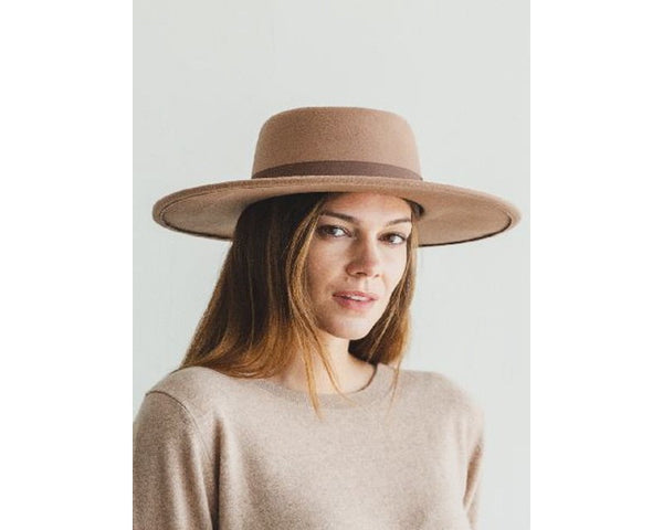 QN3174-WIDE BRIM BOATER HAT