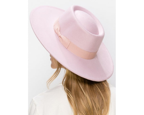 QN3174-WIDE BRIM BOATER HAT