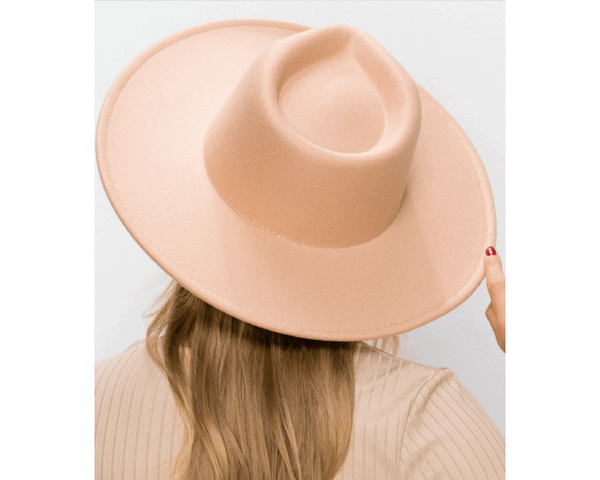 QN3176-WIDE BRIM DANDY PANAMA HAT FOR WOMEN