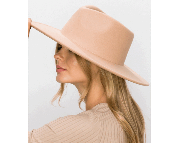 QN3176-WIDE BRIM DANDY PANAMA HAT FOR WOMEN