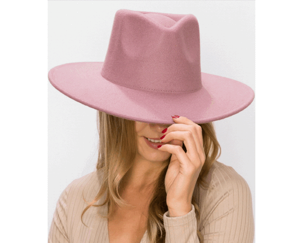 QN3176-WIDE BRIM DANDY PANAMA HAT FOR WOMEN