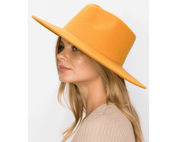 QN3176-WIDE BRIM DANDY PANAMA HAT FOR WOMEN