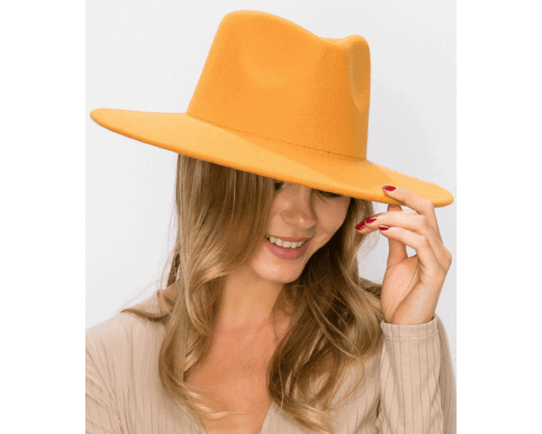 QN3176-WIDE BRIM DANDY PANAMA HAT FOR WOMEN